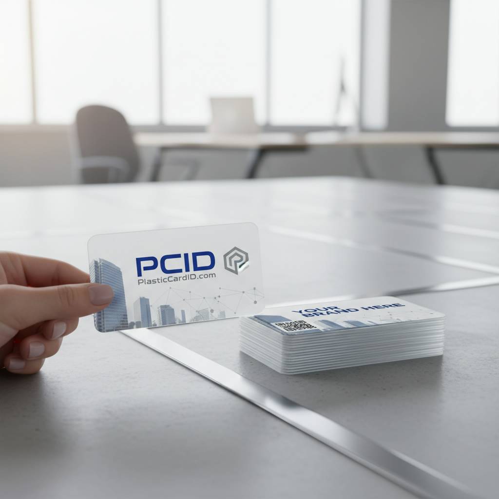 Clear Plastic Business Cards: Design & Durability