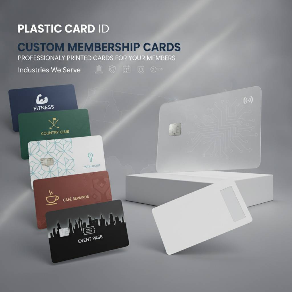 Industries We Serve With Custom Membership Cards