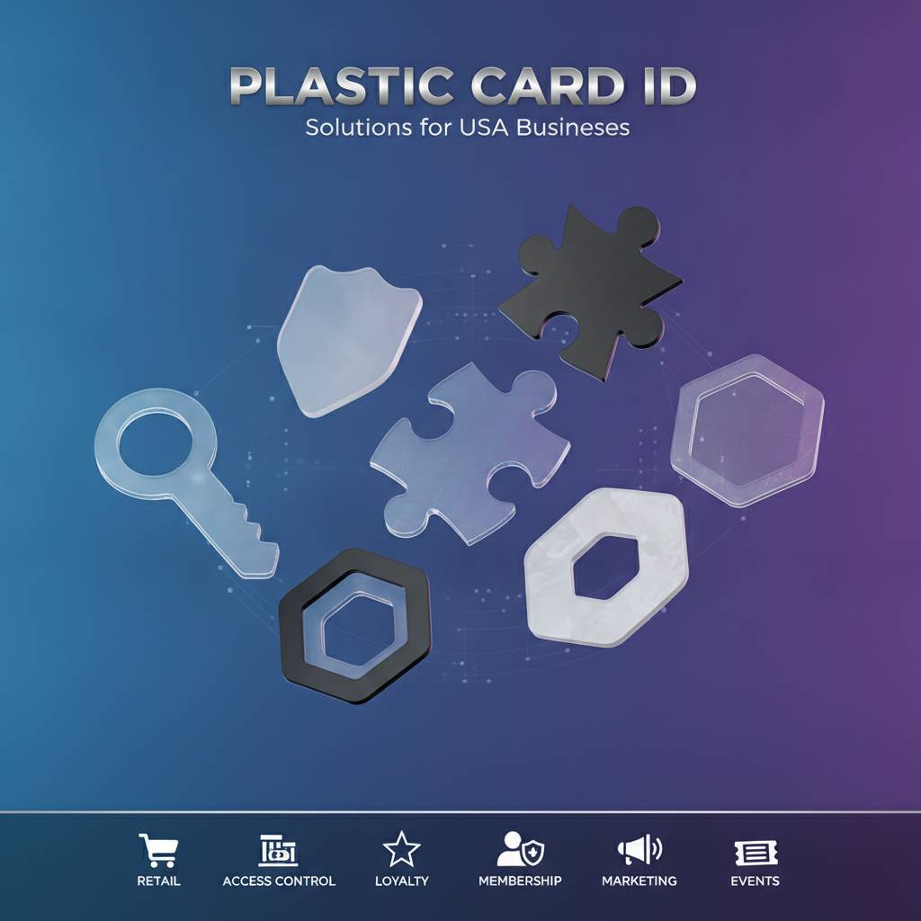 Industries We Serve With Custom-Shaped Plastic Cards