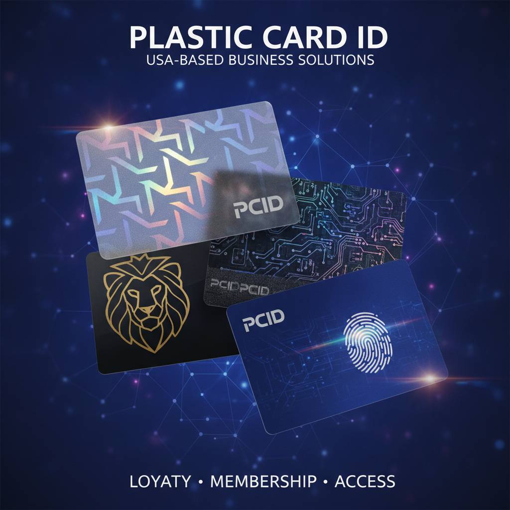 Loyalty and Membership Cards With Holographic Security